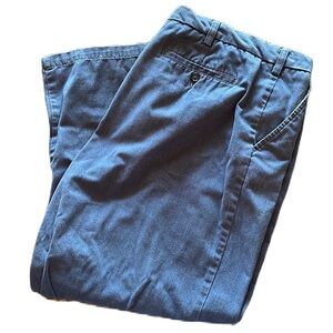 Croft & Barrow classic fit navy blue pants 42x29